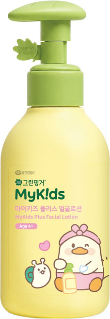 그린핑거 마이키즈 얼굴로션, 160ml, 1개