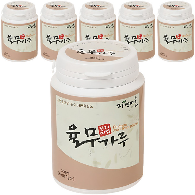 Jayeonmaeul 프리미엄 율무가루 팩, 1개입, 6개