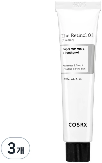 코스알엑스 더 레티놀 0.1 크림, 20ml, 3개 - 쿠팡