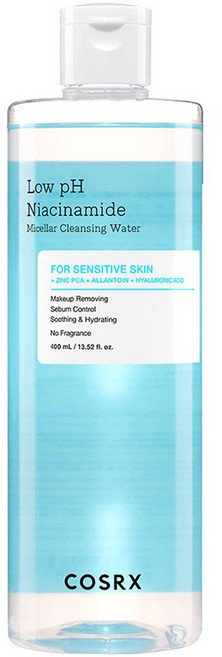 코스알엑스 약산성 나이아신아마이드 미셀라 클렌징 워터, 400ml, 1개