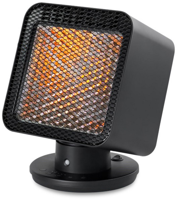 모리츠 스퀘어 리플렉트 히터 블랙, MEH-ECO808BL