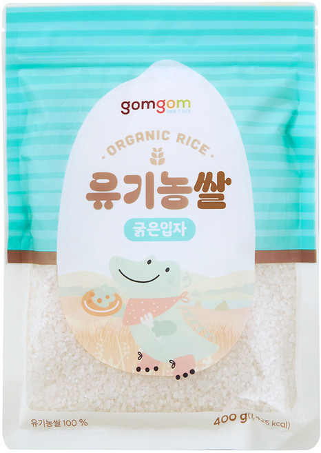 곰곰 유기농쌀 굵은입자, 400g, 1개