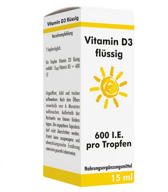 naturafit 活粒適 維生素D3, 1個, 15ml