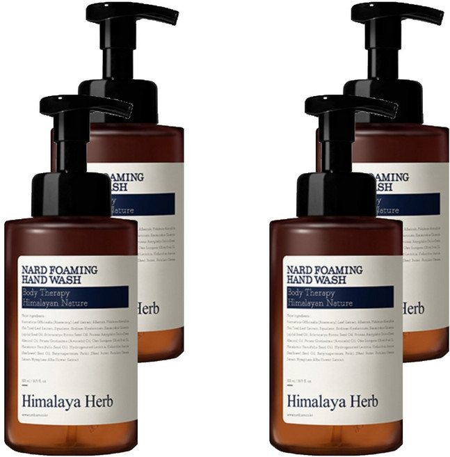 나드 포밍 핸드워시 라벤더머스크, 500ml, 4개