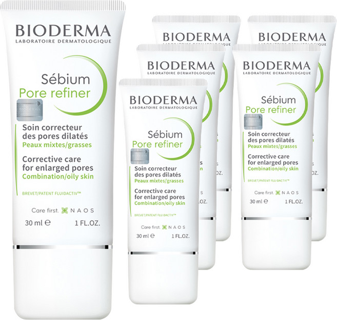바이오더마 세비엄 포어 리파이너 크림, 30ml, 6개