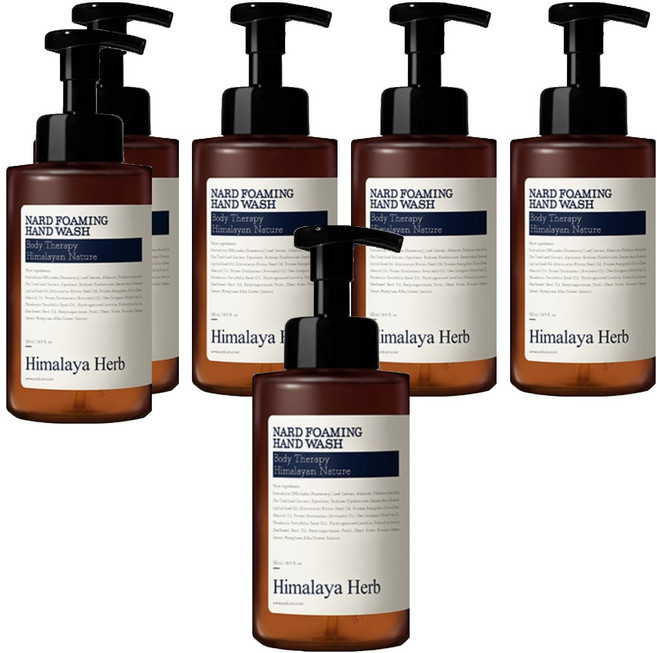 나드 포밍 핸드워시 라벤더머스크, 500ml, 6개