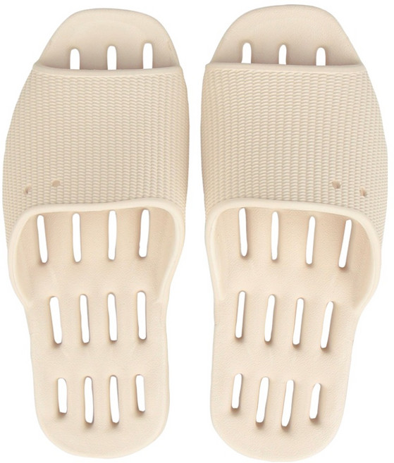 페이퍼플레인 키즈 아동용 욕실화, 베이지, 1개