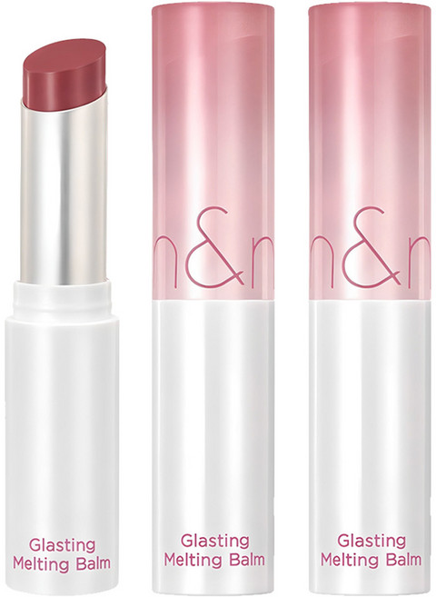 롬앤 글래스팅 멜팅 립밤, 07 모브 휩, 3.5g, 2개