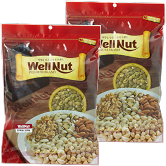 웰넛 자연두레 호박씨, 200g, 2개
