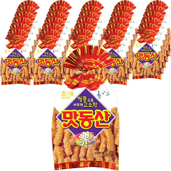 해태제과 맛동산, 90g, 30개