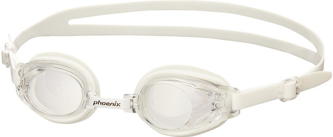 피닉스 아동용 노미러 수경 PN-509J, White, 1개
