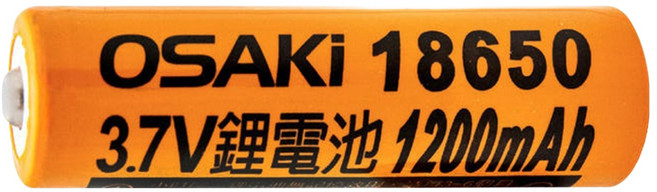 OSAKi 18650鋰電池, 1個, 1入