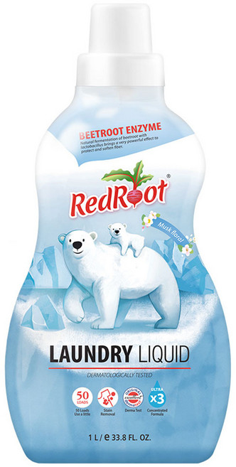 레드루트 유아 세탁세제 머스크플로랄, 1L, 1개