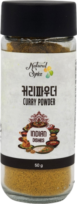 내츄럴스파이스 커리 파우더, 50g, 1개