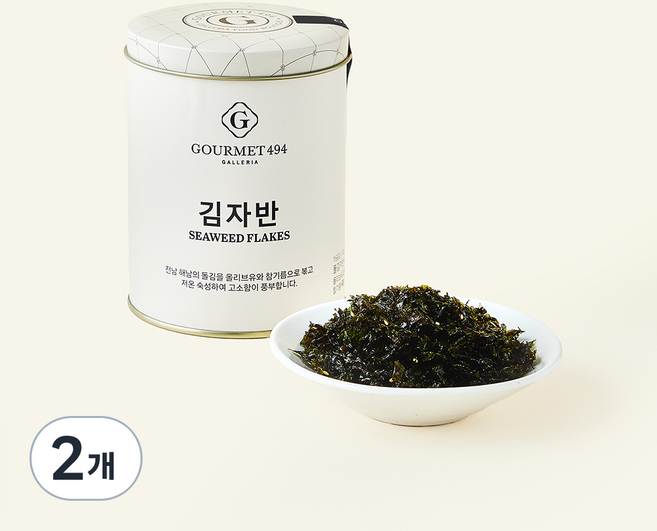 고메이494 김자반, 100g, 2개