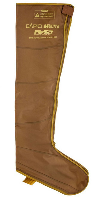 가포 사지압박 순환장치 MULTI 5 PLUS, 골드 + 브라운