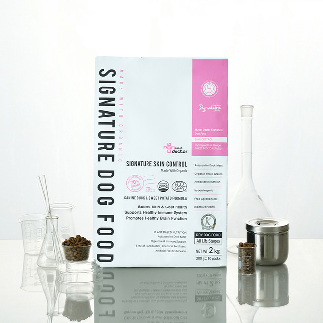 마이펫닥터 강아지 시그니처 유기농 기능성 사료, 피부/피모+알러지, 2kg, 1개