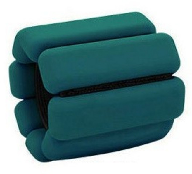 오제 실리콘 손목 중량밴드, 청록, 450g