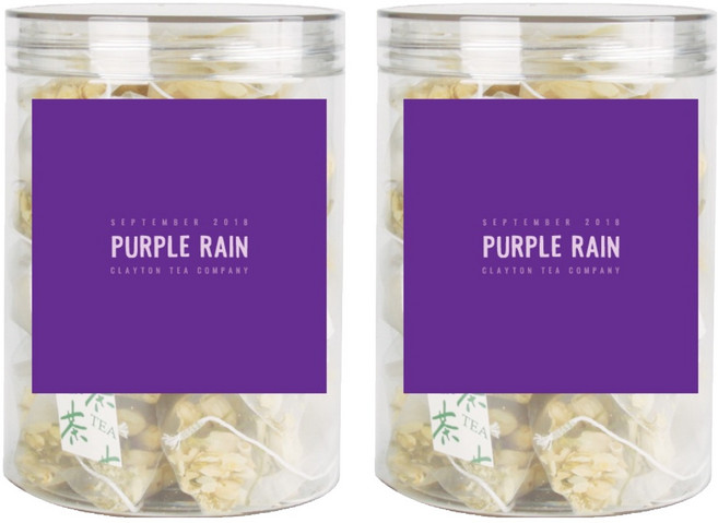 Purple Rain 迷迭香茶瓶, 1g, 20入, 2個