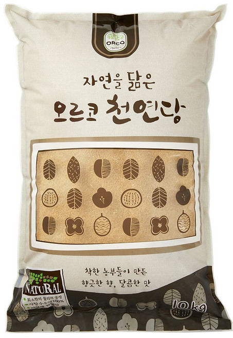 오르코 천연당 갈색설탕, 1개, 10kg