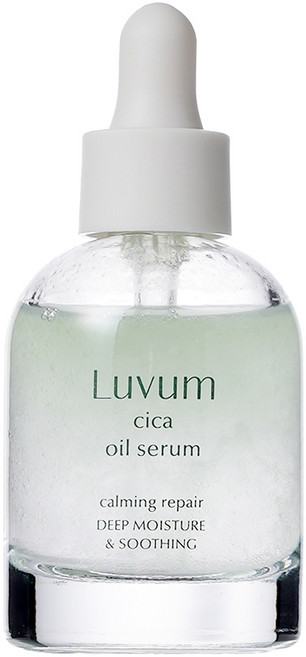 Luvum Beauty 鎮靜修護積雪草精油精華, 1個, 30ml