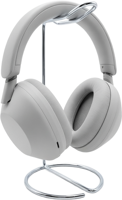 피넬 메탈 헤드셋 거치대, 실버, 1개