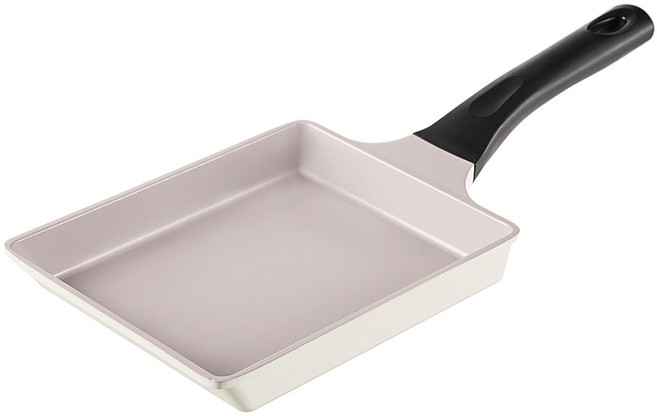 탐사 계란말이팬 크림베이지, 19 x 14 cm(소형), 1개