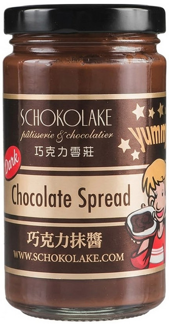 SCHOKOLAKE 巧克力雲莊 巧克力抹醬, 250g, 1罐