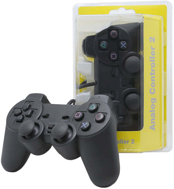 PS2 컨트롤러 게임패드, GF18_gamepad_06, 1개