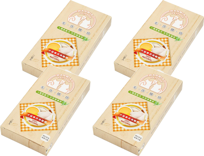 WANMIAO PETFOOD 毛孩膳坊 滴雞精 2包, 4盒, 130ml, 雞肉