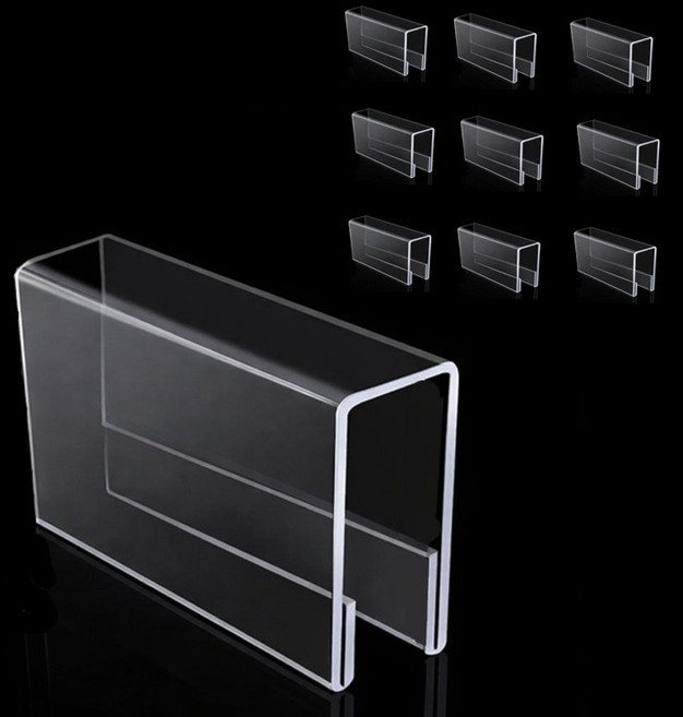 숨뮤직 사무실 파티션 이름표 아크릴 명찰 걸이형 명판 18 양방향, 10개