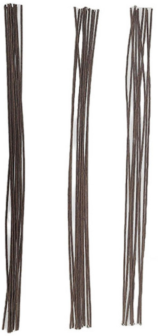 마다꾸미 꽃 공예 지 철사 26호 30p, 갈색(철사), 1세트