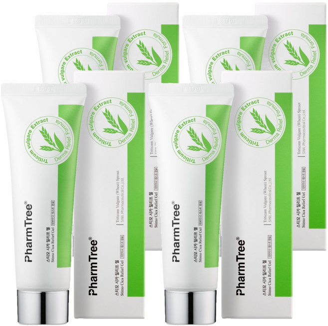 팜트리 스티모시카 릴리프 젤, 80ml, 4개