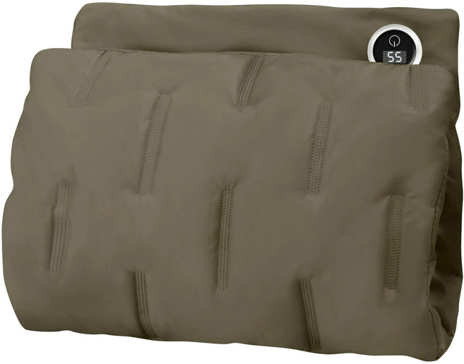 Smart Bearing 智慧魔力 石墨烯羽絨電暖袋/保暖袋/暖手袋/暖宮袋 附usb延長線 1m, 軍綠色, NS Smart bearing 智慧魔力