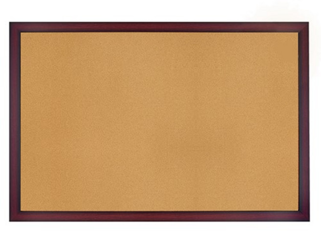 토탈하얀칠판 콜크게시판, 체리우드