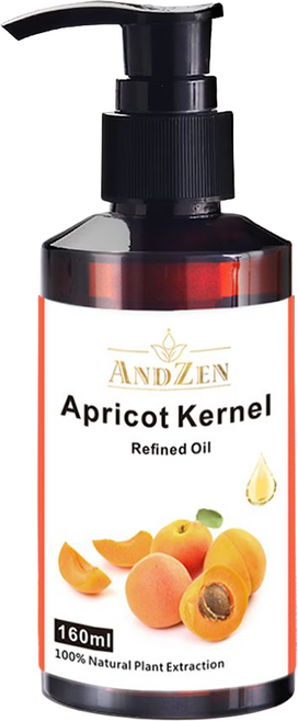 ANDZEN 安得仁 保濕按摩基底油 杏桃核仁油, 1個, 160ml
