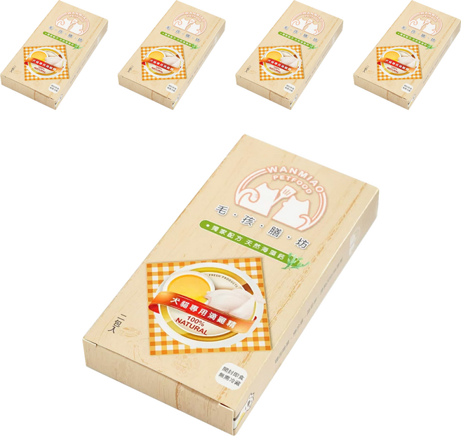 WANMIAO PETFOOD 毛孩膳坊 滴雞精 2包, 5盒, 130ml, 雞肉