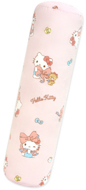 나라홈데코 산리오 캐릭터즈 원형 바디필로우, 헬로키티 원형바디필로우 뉴리본