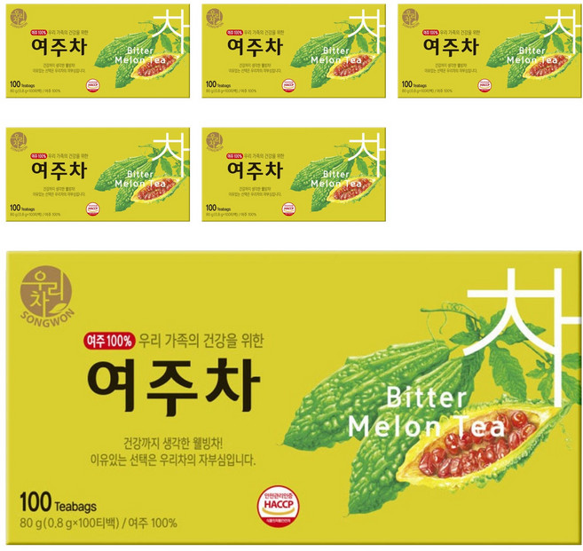 우리차 여주차, 100개입, 6개
