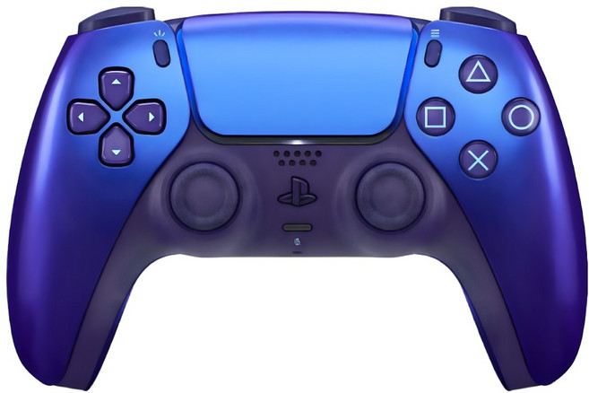 PlayStation PS5 DualSense 無線控制器 閃耀靛紫, 1個, CFI-ZCT2G