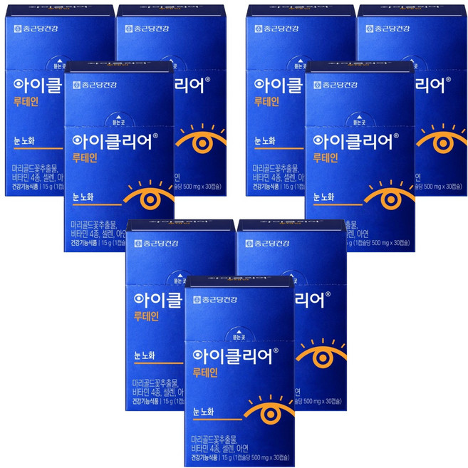 아이클리어 루테인, 30정, 9개