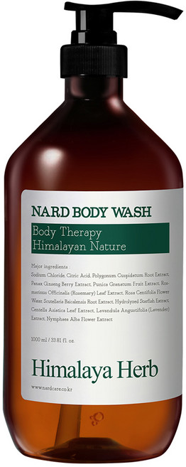 나드 바디워시 티트리로즈마리, 1L, 1개