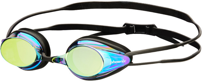 피닉스 레이싱 씨파이어 미러 수경 PN-1000M, Gold, 1개