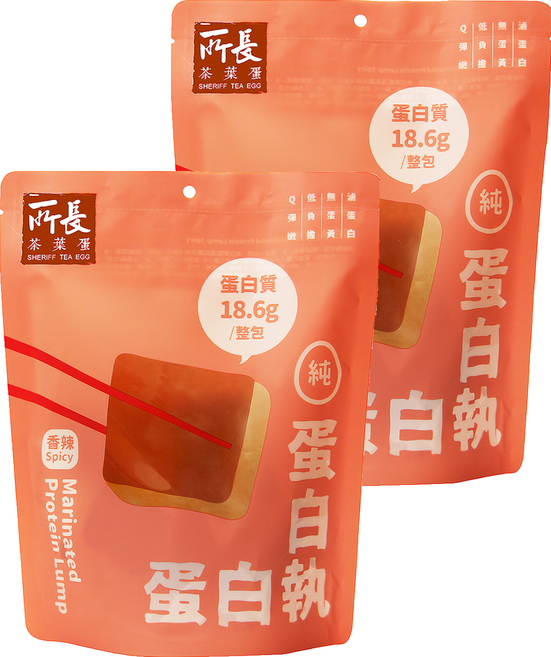 所長茶葉蛋 香辣蛋白執 6入, 150g, 2包