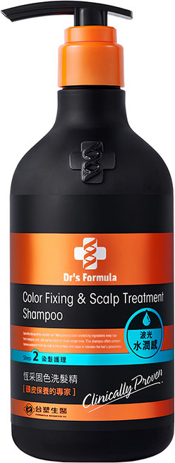 Dr's Formula 恆采固色洗髮精 波光水潤感, 580g, 1瓶