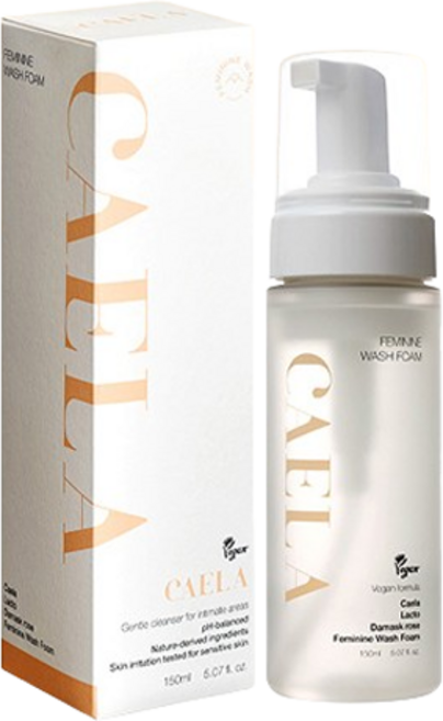 카엘라 락토 다마스크로즈 여성청결제 폼, 1개, 150ml