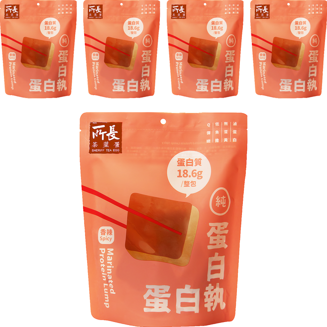 所長茶葉蛋 香辣蛋白執 6入, 150g, 5包