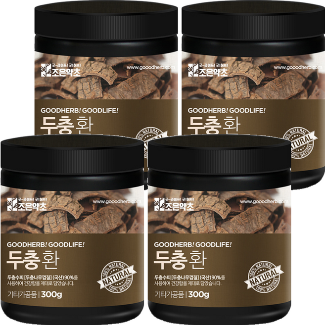 조은약초 프리미엄 두충환, 4개, 300g