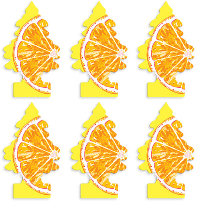 리틀트리 종이 방향제, 슬라이스드, 6개