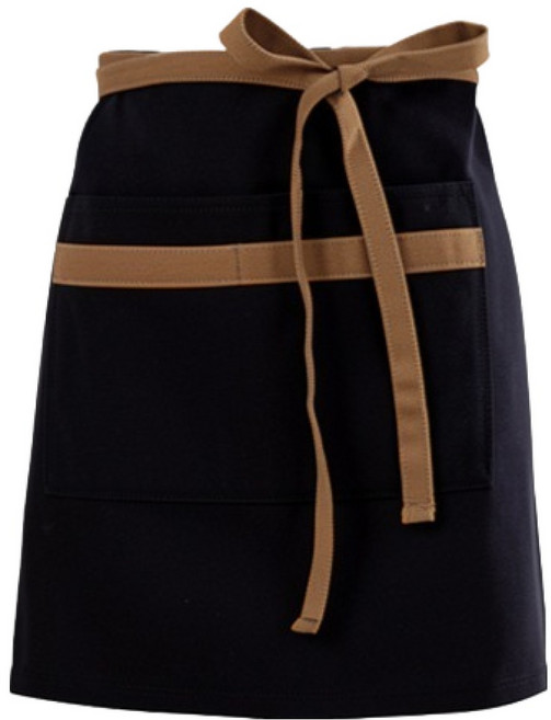 데이소이 두꺼운 허리 앞치마 ONE SIZE, 01 블랙, 1개